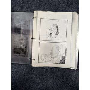 The Far Side Cartoons Binder Full Of Transparencies One Of A Kind Homemade